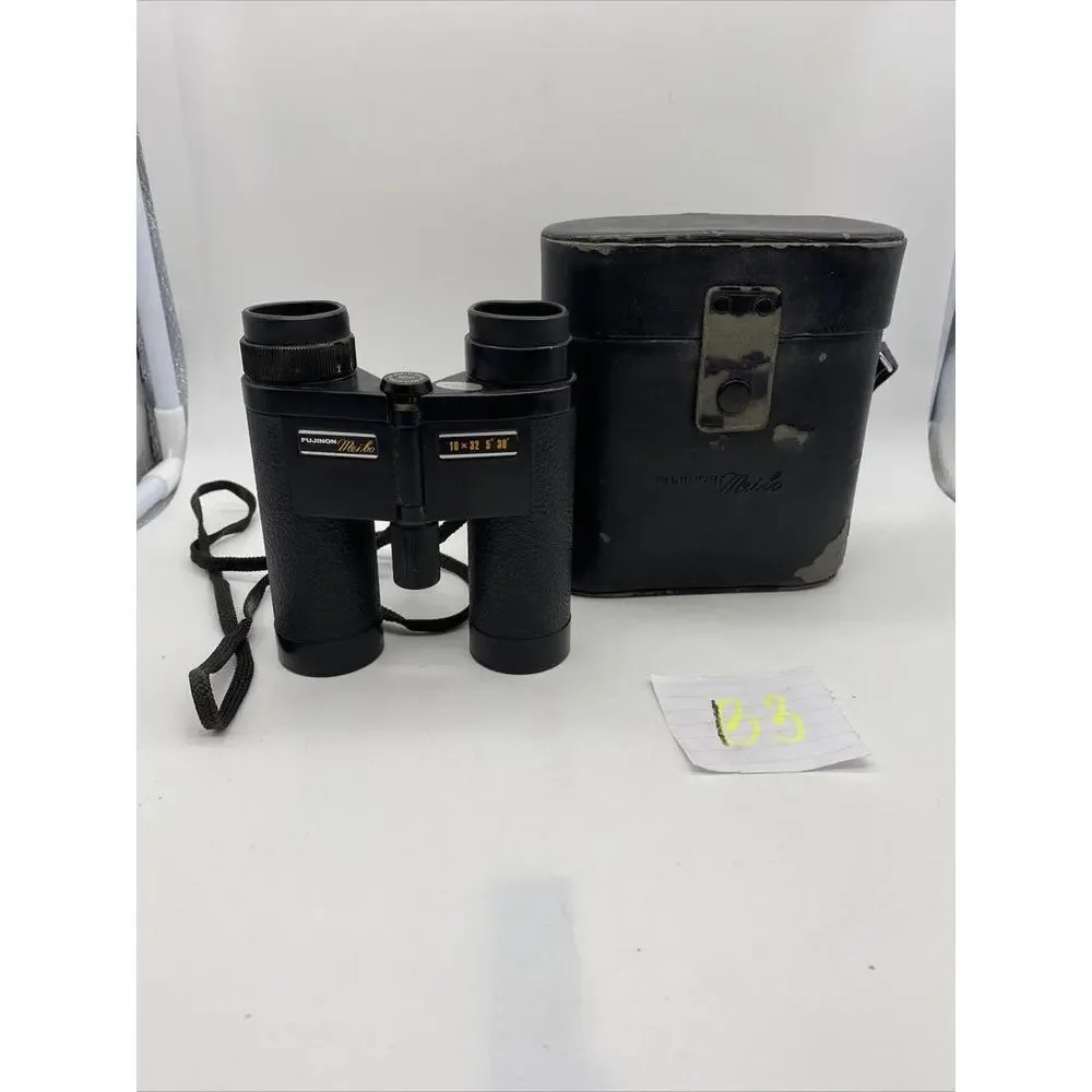 Rare Vintage FUJINON MEIBO 10 X 32 MARINE TESTED BINOCULARS FROM JAPAN